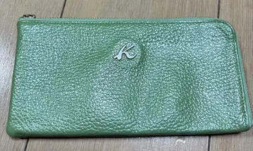 키타무라 K2 가죽 L자 지퍼 장지갑