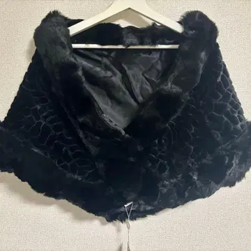 인조 모피 대형 숄 스톨 볼레로 성인식 여성용 겨울 결혼식