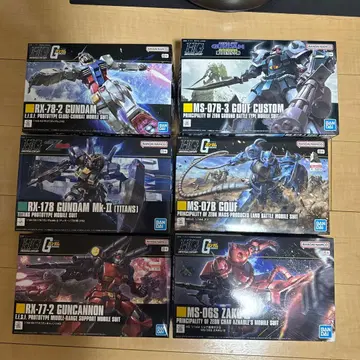 HG 건담 프라모델 세트 RX-78-2 GUNDAM 외