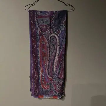 ET RO 페이즐리 무늬 스톨