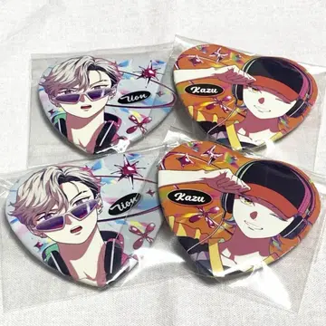 VSAMBIVALENZ 비바렌 레온 카즈 캔뱃지 4종 세트