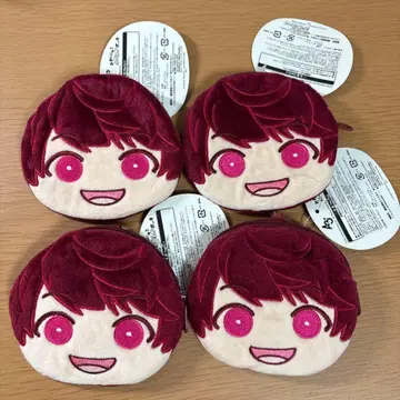 A3! 에이스리 오만쥬 폭신폭신 파우치 사쿠마 사쿠야 4점 세트