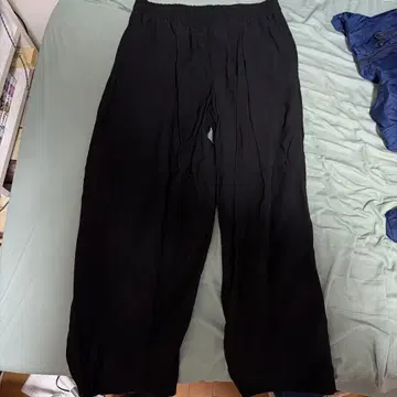 COS 레이온 턱 이지 팬츠