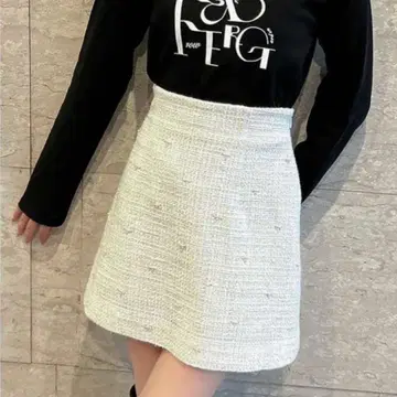 dazzlin 스타라이드 비쥬 스커트 S dazzlin