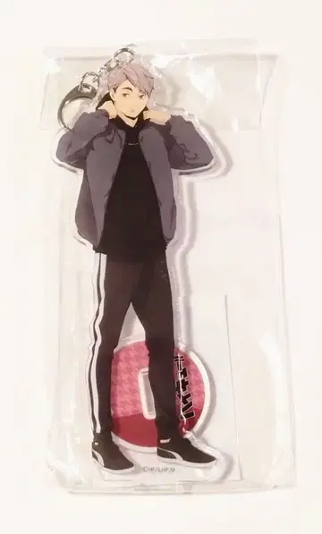 하이큐 미야 오사무 스탠드 포함 아크릴 키링 DAY OFF 아크릴 스탠드