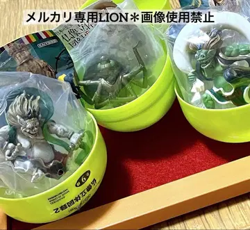 카이요도 불상 입체 도감 풍신뇌신 풀 채색 레어 아수라상 브론즈