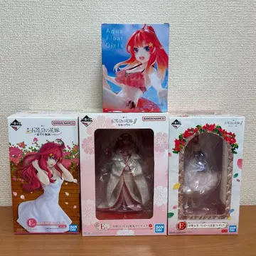 5등분의 신부 나카노 이츠키 피규어 4체 세트