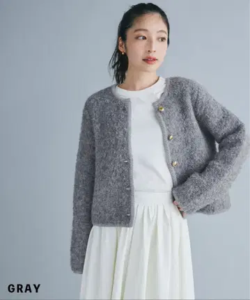 베이스먼트 온라인 니트 자켓