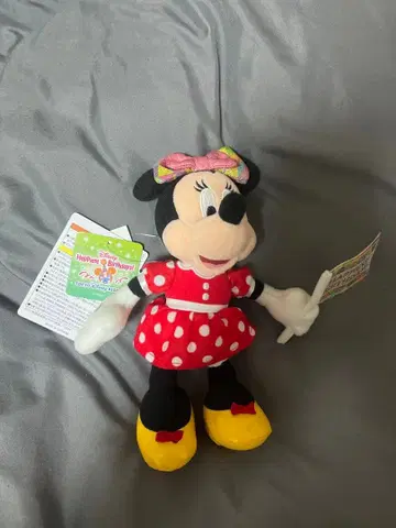 도쿄 디즈니 리조트 미니 봉제 인형 Happiest Birthdays