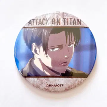 진격의 거인 리바이 한정판 캔뱃지 WIT STUDIO 가라오케의 철인