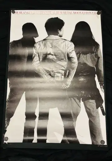 blankey jet city metal moon 포스터 B2 사이즈