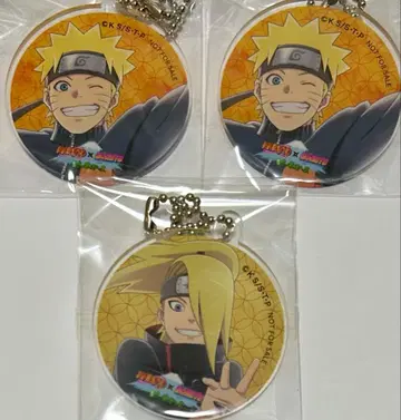 NARUTO 후지큐 하이랜드 특전 아크릴 키링 데이다라 우즈마키 나루토