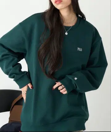 POLO BCS 그린 맨투맨 M