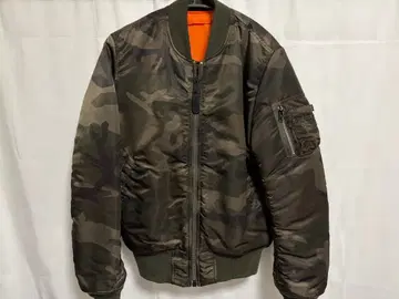 카모플라쥬 MA-1 플라이트 자켓