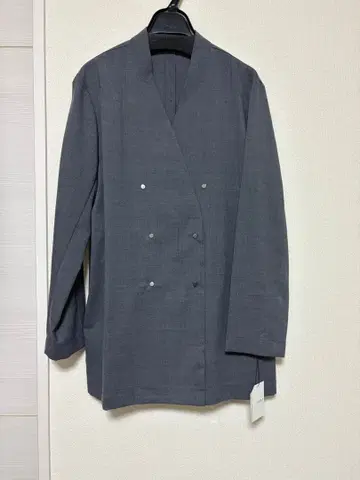 야마다야 YORT 노카라 자켓 38 그레이