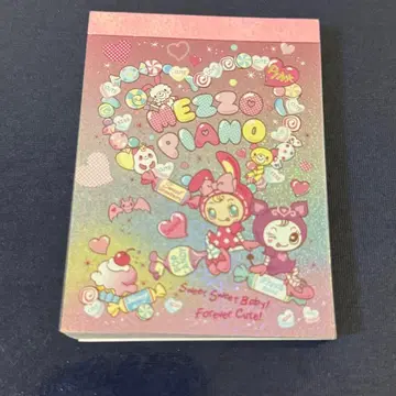 메조피아노 헤이세이 당시품 메모장 헤이세이 레트로