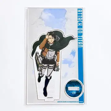 진격의 거인 리바이 아크릴 스탠드 가라오케노테츠진 카라테츠 콜라보