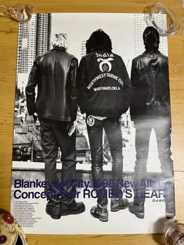 블랭키 제트 시티 포스터 아사이 켄이치 테루이 토시유키 나카무라 타츠야