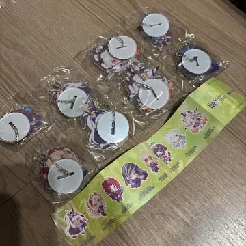 Fate/GrandOrder 아크릴 키체인 8개