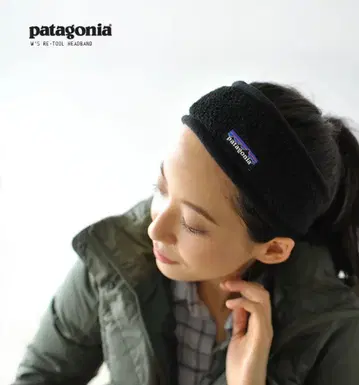 푹신하고 가벼우며 세련된 헤어밴드 파타고니아 리툴 헤드밴드 블랙