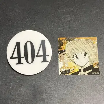 HUNTER x HUNTER 헌터 시험 명찰&스티커 크라피카