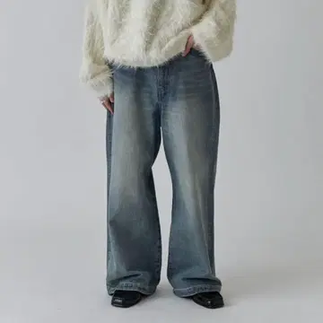 Lui's 루이스 엘리펀트 청바지 인디고 데님