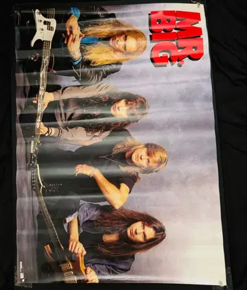 MR.BIG 밴드 포스터 B2 사이즈