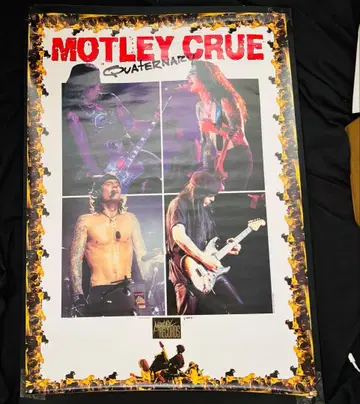 MOTLEY CRUE 쿠아타나테 포스터 B2 사이즈