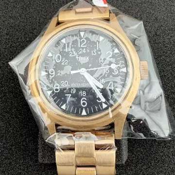 미사용품 TIMEX x BEAMS TW2V32300 남성용 쿼츠 손목시계