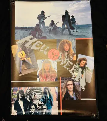 Helloween 콜라주 포스터 B2 사이즈