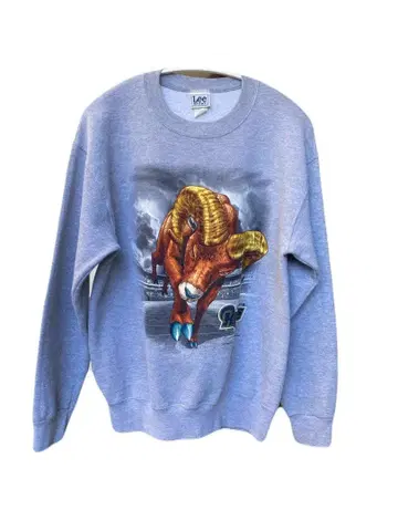 NFL 세인트루이스 램스/Lee 전면 프린트 구제 맨투맨 (레어)