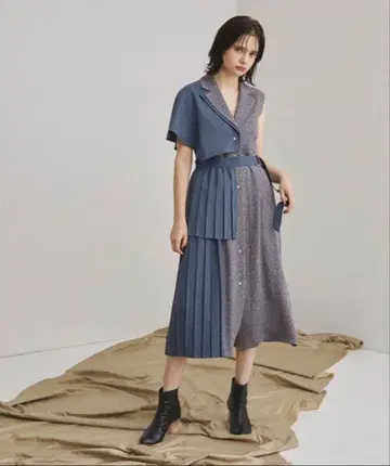 [새상품급] United Tokyo 솔트 JQ 원피스 정가 36,200엔