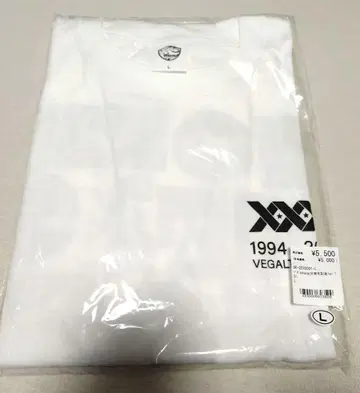 [미개봉 새상품] 베갈타 센다이 30주년 기념 포토 티셔츠 L 사이즈