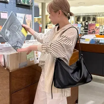 [천연 가죽/480g] 2WAY 가죽 숄더백 이아파피요네