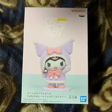 산리오 캐릭터즈 Fluffy Puffy 쿠로미 피규어