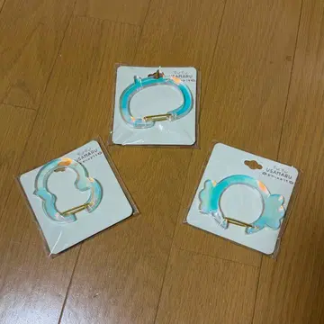 치비치비 우사마루 USAMARU 아크릴 카라비너 3개 세트