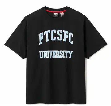 [택 포함 미사용] FTC 블랙 T셔츠