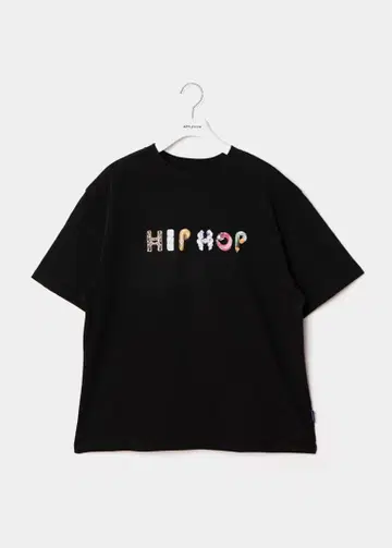 [택 포함 미사용] APPLEBUM 티셔츠 블랙