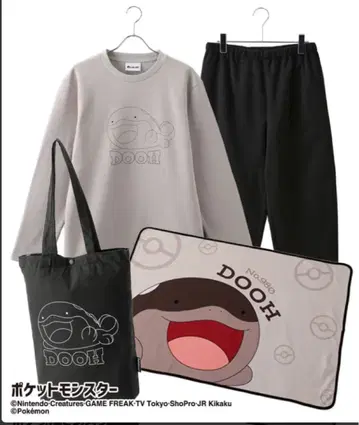 포켓몬스터 DOOH 룸웨어 세트 해피 백