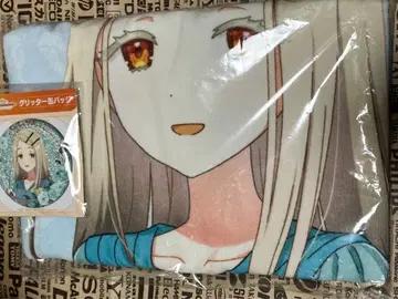 학원 아이돌 마스터 시노자와 히로 빅 타월 글리터 캔뱃지 총 2점