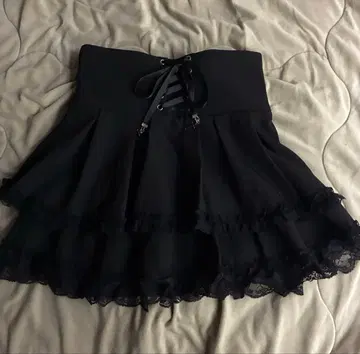 MA*RS 크로스 참 포함 스핀들 치마바지