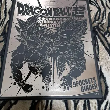 미사용 드래곤볼 슈퍼 9 포켓 카드 바인더