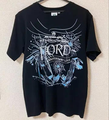 Mrs. GREEN APPLE 피오르드 글리터 로고 T셔츠 (M)