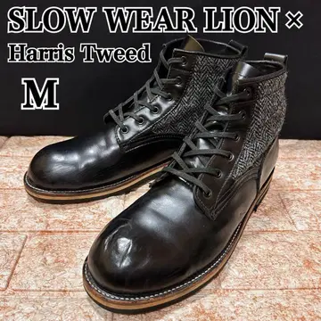 SLOW WEAR LION HARRIS TWEED 부츠