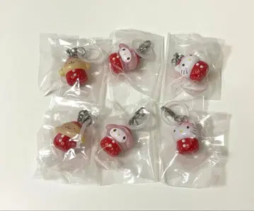 산리오 메지루시 액세서리 6점