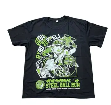 죠죠의 기묘한 모험 스틸 볼 런 T셔츠 아라키 히로히코 tee SBR