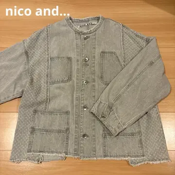 NIKO AND - 그레이 데님 자켓