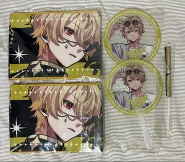 참치캔 아무것도 없는 페스티벌 키메 타월 클리어 부채 플래그