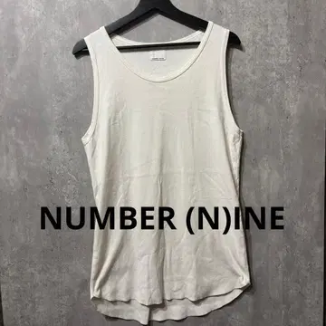넘버 (N)INE 화이트 탱크탑