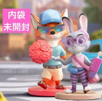 내부 가방 미개봉 주토피아2 닉 주디 2개 세트 popmart